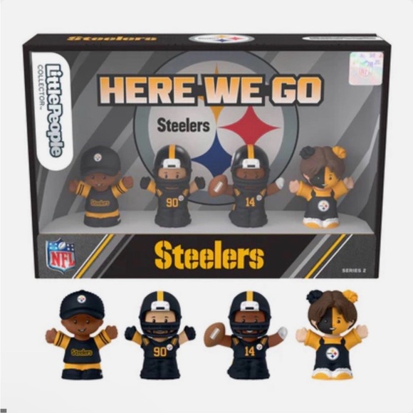 NFL Other - NFL Pittsburgh Steelers Little People Collector Set Series Two